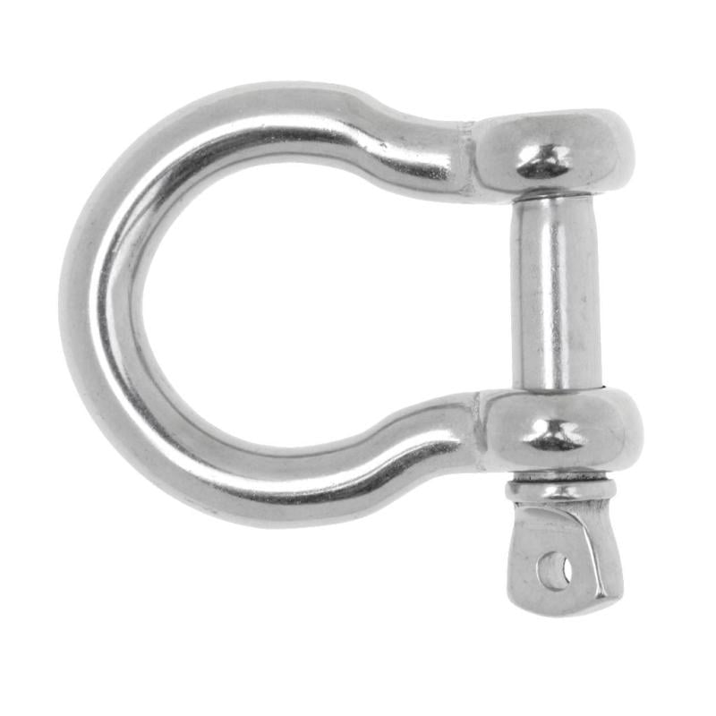 Marine Boat Chain Rigging Bow Shackle Captive Pin 304 Stainless Steel 12mm 