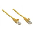 thumbnail image 2 of Intellinet - Patch cable - RJ-45 (M) to RJ-45 (M) - 98 ft - UTP - CAT 5e - molded, snagless - yellow, 2 of 3