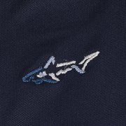 Greg Norman Freedom Micro Pique Stretch Navy Shirt Women M