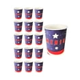thumbnail image 2 of weibbin Patriotic Independence Day Themed Party Tableware Disposable 16PCS Paper Cup Tissue Set for Celebration, 2 of 6