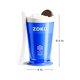 thumbnail image 3 of ZOKU Original Slush and Shake, taza compacta para hacer y servir con núcleo de congelador que crea batidos, granizados y batidos de leche de una sola porción en minutos, sin BPA, azul y rojo, juego de, 3 of 5