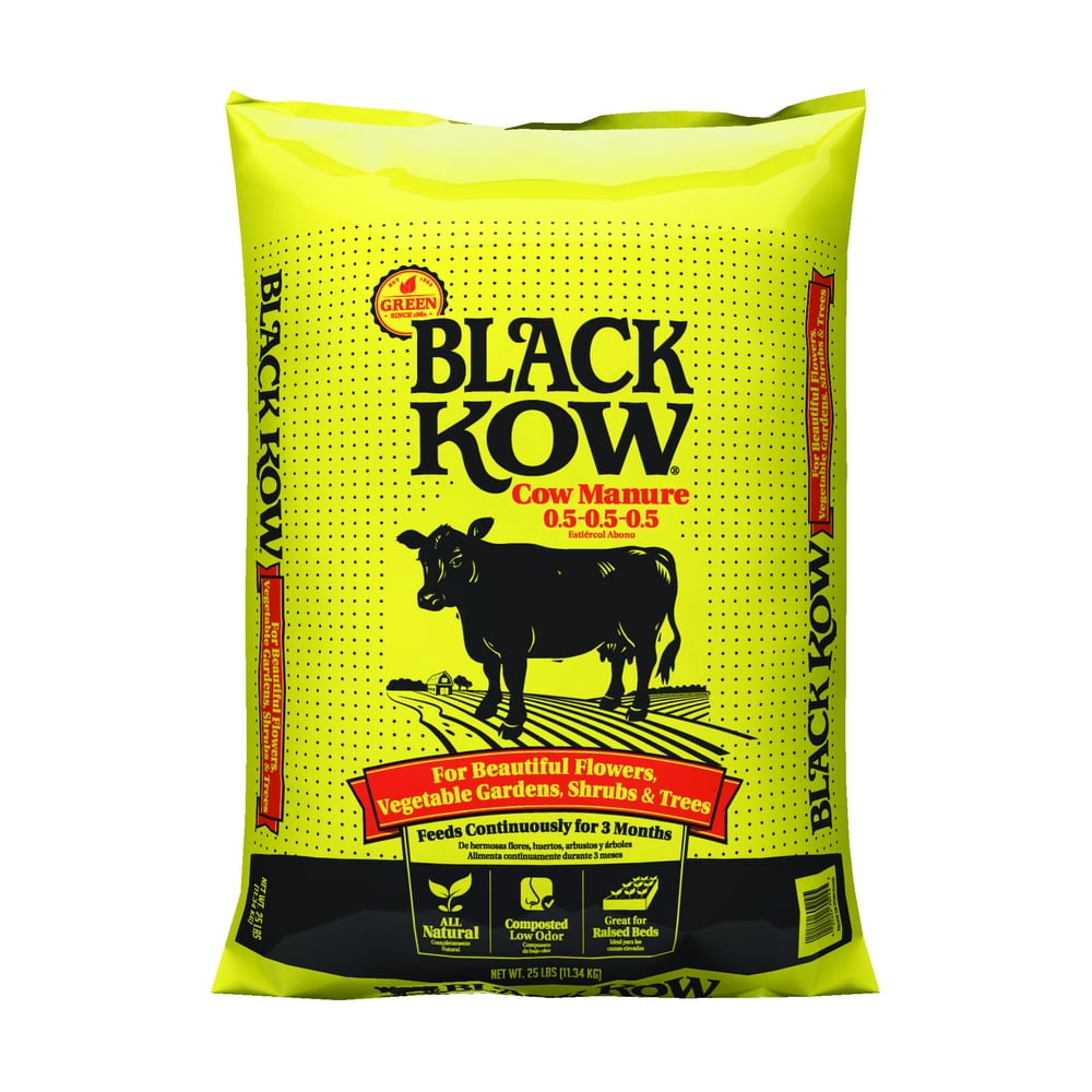 Black Kow Manure, 25 lbs