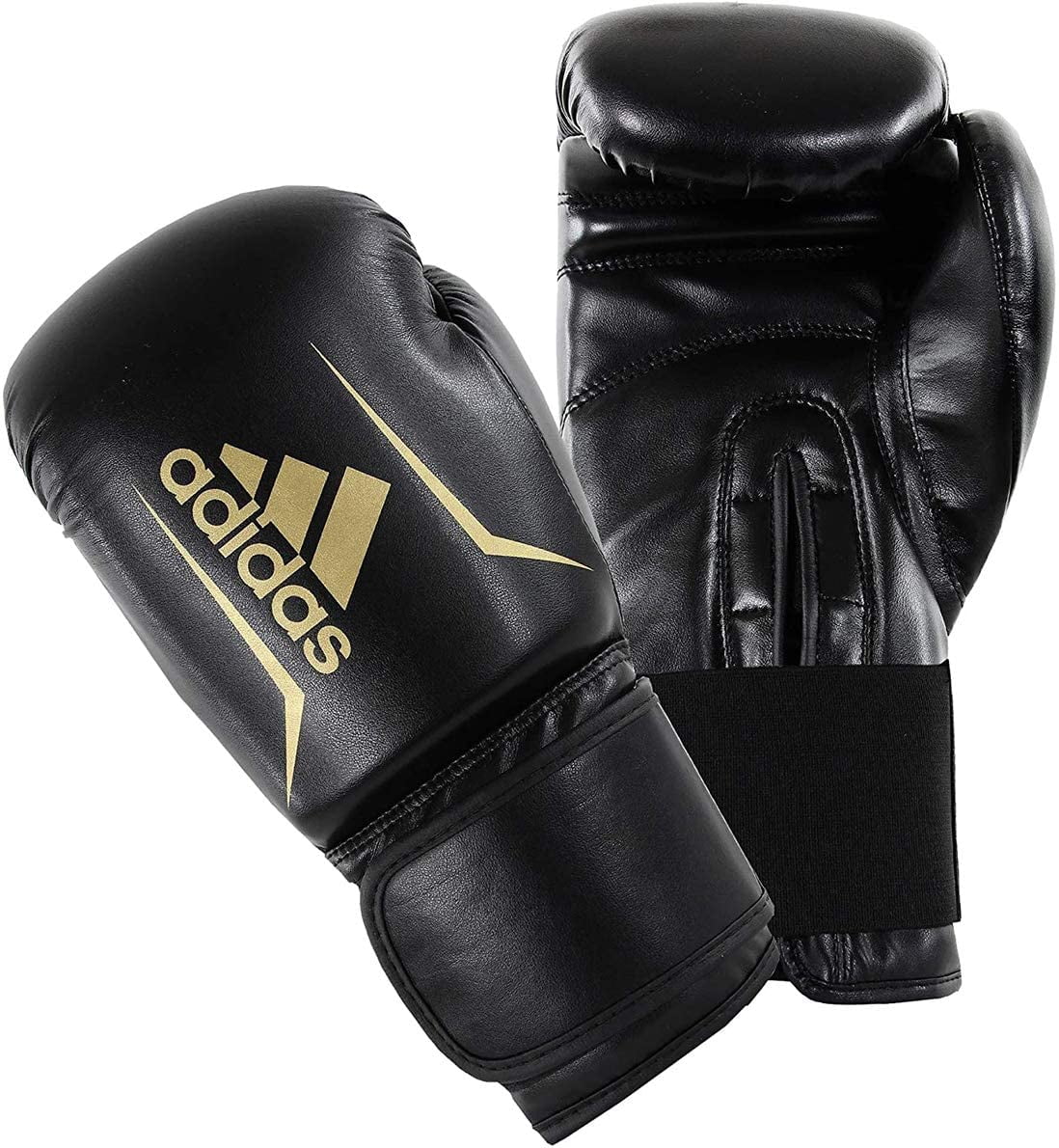 Phalanx capaciteit Snazzy adidas FLX 3.0 Speed 50 Boxing & Kickboxing Gloves for Women and Men for  Light Sparring, Training, Gym, Punching, Fitness and Heavy Bags. 10oz  ,Black,Gold - Walmart.com