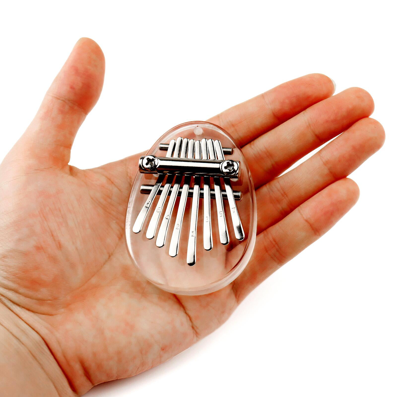 8 Keys Thumb Piano Marimbas Finger Piano African Finger Percussion Keyboard Musical Instrument for Kids and Adults Beginners FOVERN1 Mini Kalimba 