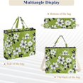 thumbnail image 6 of FORMRS Womens Corduroy Tote Bag Crossbody Shoulder Handbag with Pocket, Retro Floral, 6 of 7