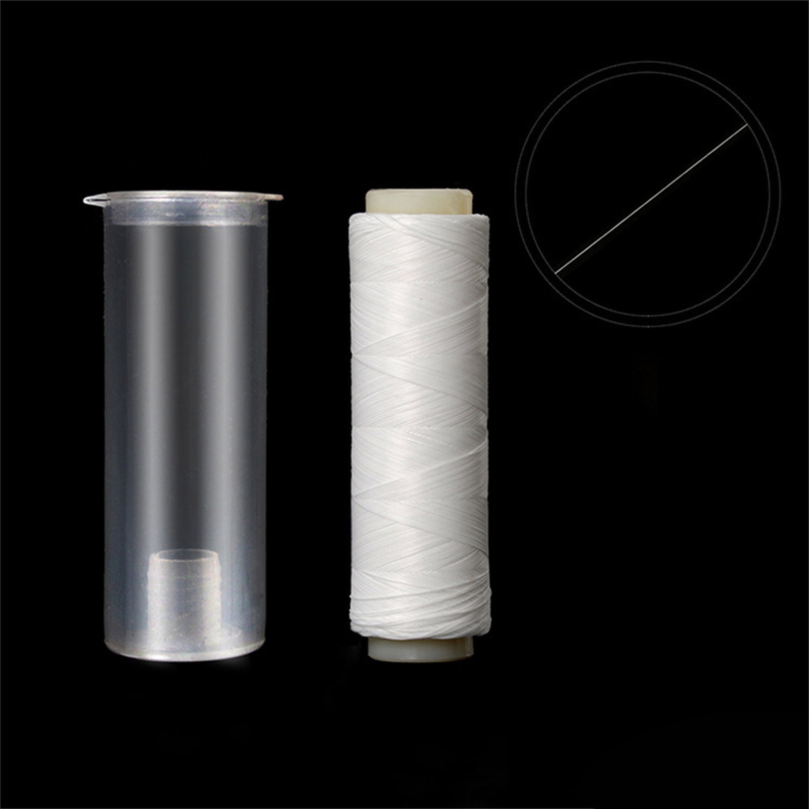 10Pcs Fishing Thread Nylon Elastic Fishing Line Fishing Baits Thread Spool Stretchy Fishing Line Baits Wrap Thread