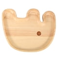 thumbnail image 1 of Plato para servir, bandeja de madera para servir con forma de elefante, plato dividido de madera, calidad inigualable, 1 of 8