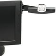 thumbnail image 3 of (2 pack) Swing Arm Copyholder, Adhesive Monitor Mount, 30 Sheet Capacity, Plastic, Black/Silver Clip, 3 of 4