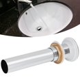 thumbnail image 4 of Escurridor Emergente, Práctico Tapón De Desagüe Con Botón De Resorte Para Baño Para Fregaderos De Contenedores De Encimera Para Lavabo Cergrey Ventana emergente de galvanoplastia sin agujero, 4 of 8
