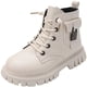 thumbnail image 1 of Botas cortas de moda para niñas, botas Martin versátiles para niños, mochila escolar sencilla para niños, dos botas de algodón, 1 of 6