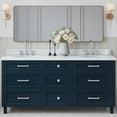 thumbnail image 3 of Ariel B73DCWOVOWOA Monroe 72" Free Standing Double Basin Vanity Set - Wood, 3 of 6