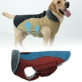 thumbnail image 1 of Insulated Dog Winter Coat Cold Weather Jacket With Padding Built In Warm Clothing Vest Back Zipper Design For Small Medium Breeds, 1 of 5