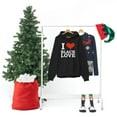 thumbnail image 3 of I love Black Love Unisex Hoodie, S-5XL Black Pride Valentine's Day, 3 of 3
