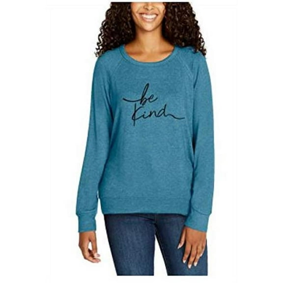 Buffalo Ladies’ Cozy Top (Blue Print, Large)