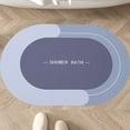 thumbnail image 5 of sruoe Bath Rugs, Bath Mats for Bathroom Floor, Bathroom Rugs, Non Slip WaterAbsorbent Stain Resistant Bath Mats, Rubber Mat, Bathroom Door Mat Household Use, Gray, 5 of 5