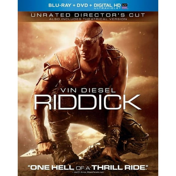 Riddick (Unrated) (Blu-ray DVD Digital HD) (Widescreen)