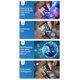 thumbnail image 5 of Ambientador para coche con clip de ventilación, difusor de perfume automático, robot difusor para coche, aromaterapia sólida, adorno decorativo., 5 of 6