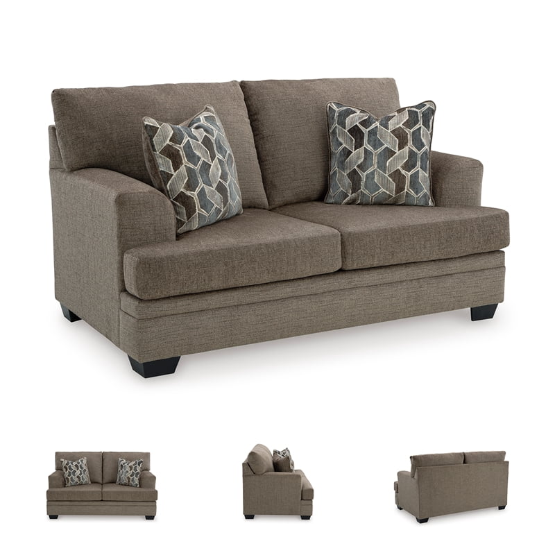 Signature Design by Ashley Stonemeade Beige Loveseat