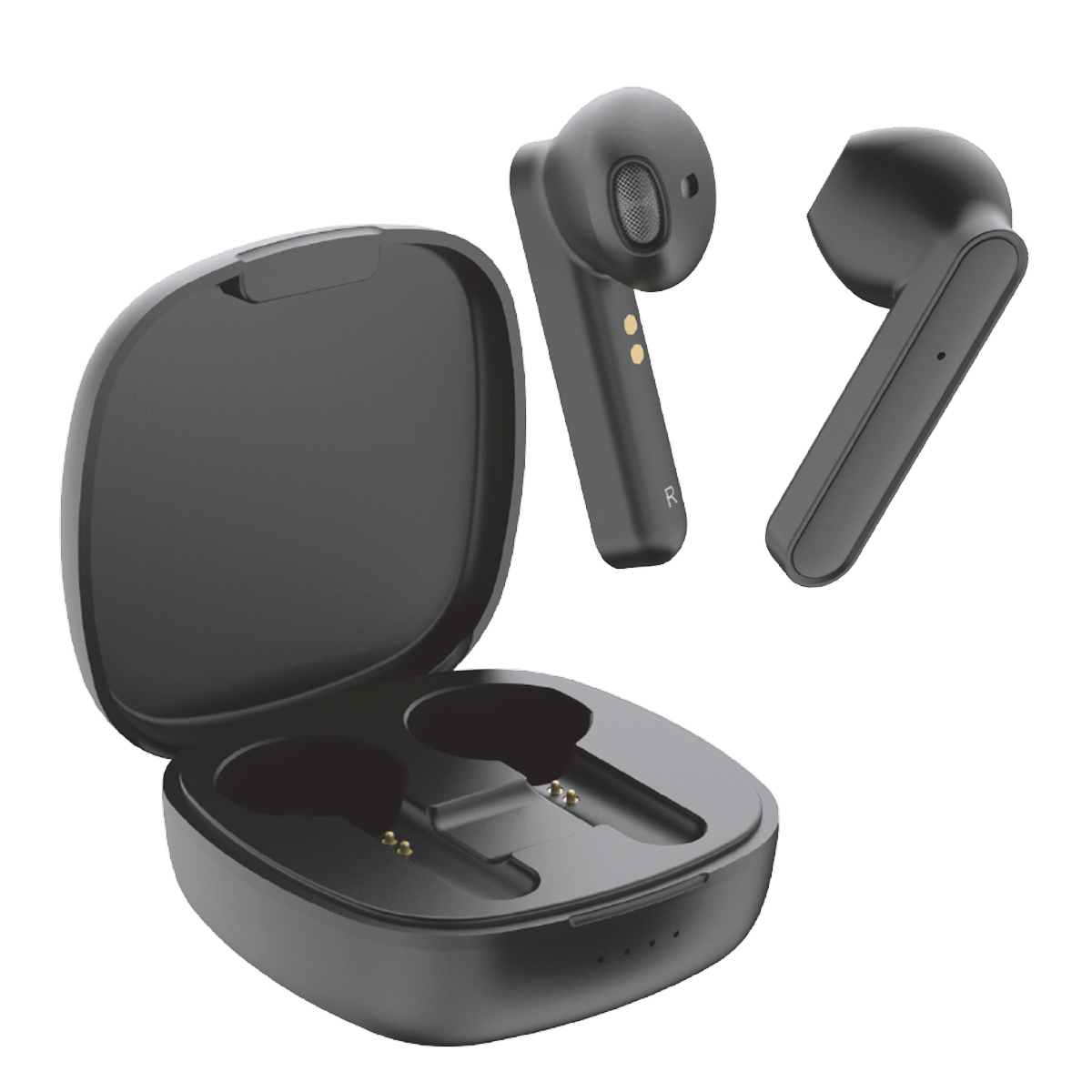 Zunammy Rubberized Wireless Earbuds 