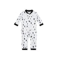 thumbnail image 2 of Christmas Parent-child Nightwear Set/ Jumpsuit White Long Sleeve Printed Pattern Tops+Pants, 2 of 7