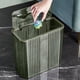 thumbnail image 2 of Bote de basura transparente, botes de basura para baño con tapa, bote de basura para dormitorio, 2 of 5