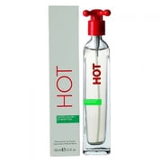 Benetton HOT Eau De Toilette Spray for Men 3.4 oz
