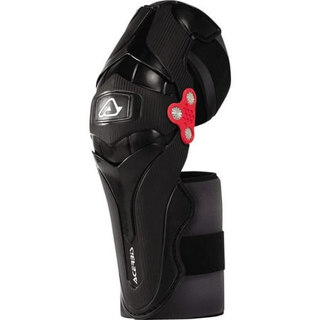 Black Sz One Size Acerbis X-Strong Knee Guards