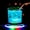 Colorful, variant on LED Coasters,Luminous Coasters for Drinks, 6 Pack Acrylic Flash Coaster with Multicolor LED, Bar Beer Coasters for Parties Wedding Bottle Decor