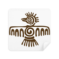 thumbnail image 1 of Mexico Totems Bald Eagle Ancient Civilization Glasses Cloth Screen Cleaner Suede Fabric 2 Pack, 1 of 2