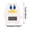 Black, variant on Riousery Cute Cartoon Penguin Digital Kitchen Timer with Magnetic Backing, Loud Alarm LCD Countdown Clock for Cooking and Baking