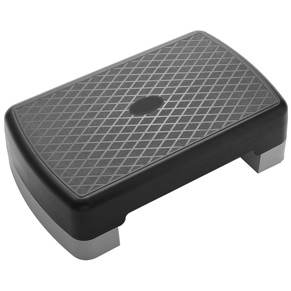 Everyday Essentials Adjustable Workout Aerobic Stepper Step Platform