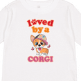thumbnail image 4 of Inktastic Corgi Dog Lover Gift Girls Long Sleeve Toddler T-Shirt, 4 of 5