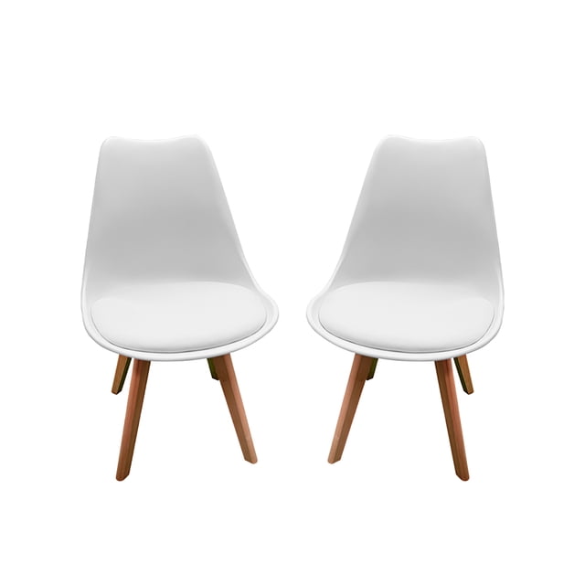 Sillas Acojinadas STAY ELIT Blanco SILLA-2B