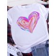 thumbnail image 3 of Brave Soul L-Camiseta blanca con letras Retro americanas para mujer, camiseta holgada de manga corta con cuello redondo, Top informal de talla grande de gran tamaño, 3 of 5
