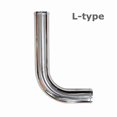 thumbnail image 1 of 70mm 2.75" Inch Aluminum Tube Air Intake Pipe For Racing Car Intercooler 0/45/90/180 Degree L J U S Type Length 500mm Universal, 1 of 1