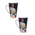 thumbnail image 1 of Duo de Tazas de cerámica 502 ml diseño futbolista francés TINK, 1 of 7