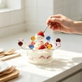 thumbnail image 6 of Miwamany Glass Dessert Cup Bowl, Ice Cream Salad Yogurt Pudding Sundae Dish, Clear Footed Serving Bowls for Kitchen Party Dining Table Bar Top Snack Display, 6 of 6