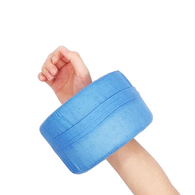 Almohadas para elevación de pies, prevención de erupciones, úlceras, llagas, elevación de pierna, tobillo, talón, dolor, de piernas, almohadas Azul Macarena Almohada de elevación del pie