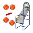thumbnail image 1 of Juego de baloncesto arcade con aro y pelotas de baloncesto, sistema de entrenamiento fácil de colocar Con 4 bolas, 1 of 9