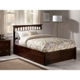 thumbnail image 6 of Mission Platform Bed with Flat Panel Foot Board and Twin Size Urban Trundle Bed in, Multiple Colors and Sizes, 6 of 6