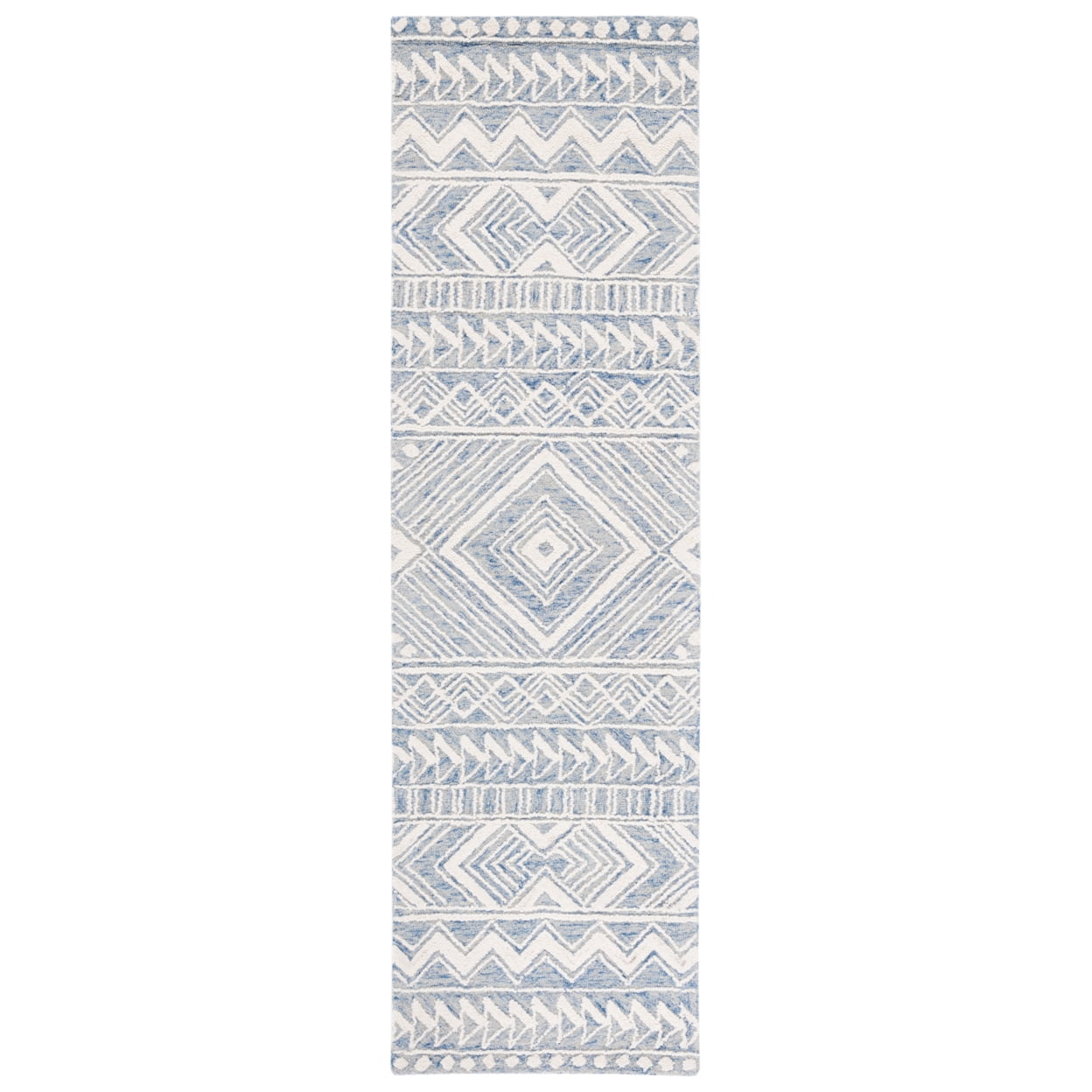 SAFAVIEH Metro Padraic Medallion Area Rug, Blue/Ivory, 4' x 6'