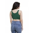thumbnail image 2 of Women's Maternity Bra Slim Crop Top Lounge Wear by Lunarable, 2 of 3
