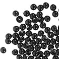 thumbnail image 3 of Buttons Black Plastic For Clothes Accessories Art and Craft Projects 100Pcs 0.4X0.4in, 3 of 8