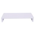 thumbnail image 1 of Wooden LED LCD Computer Monitor Stand Desk Organizer Display Holder Purplish White, 1 of 4