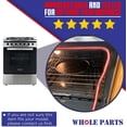 thumbnail image 4 of Whole Parts Range/Oven Door Seal Gasket (Including 29 Mounting Clips) Part# 00491569 - Replacement & Compatible with Some Bosch and Thermador Ranges or Ovens, 4 of 6