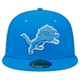 thumbnail image 2 of Men's New Era Blue Detroit Lions Main Side Patch 59FIFTY Fitted Hat, 2 of 6