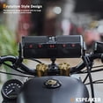 thumbnail image 4 of KSPEAKER Altavoces de motocicleta Bluetooth sistema de audio de radio impermeable amplificador incorporado, reproductor de MP3 de metal de 3 pulgadas, ideal para ATV, scooter, vehículo de 12 voltios,, 4 of 5