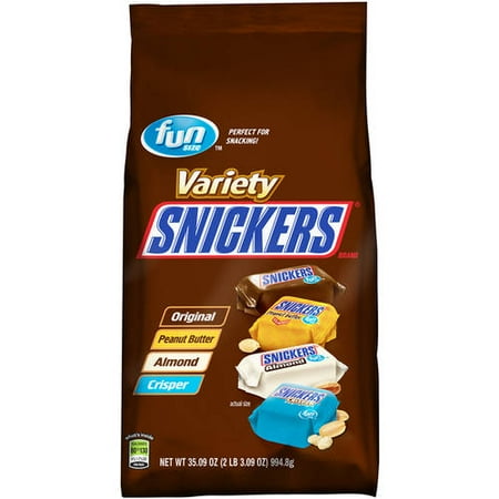 Snickers Variety Mix Fun Size 35 oz