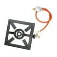 thumbnail image 1 of CUITING Gas Burner Camping Cooking Stove Cookware Portable Charcoal Grill, 1 of 8