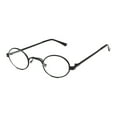 thumbnail image 1 of Youkk Lunettes de Soleil Rondes Vintage pour Hommes et Femmes Charme Classique avec Protection UV Noir, 1 of 6